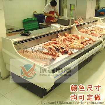 供应上海欣蒙鲜肉冷藏保鲜柜，鲜肉展示柜，鲜肉柜价格，鲜肉柜厂家